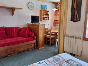 Studio divisible, près des pistes, animaux admis - FR-1-356-476